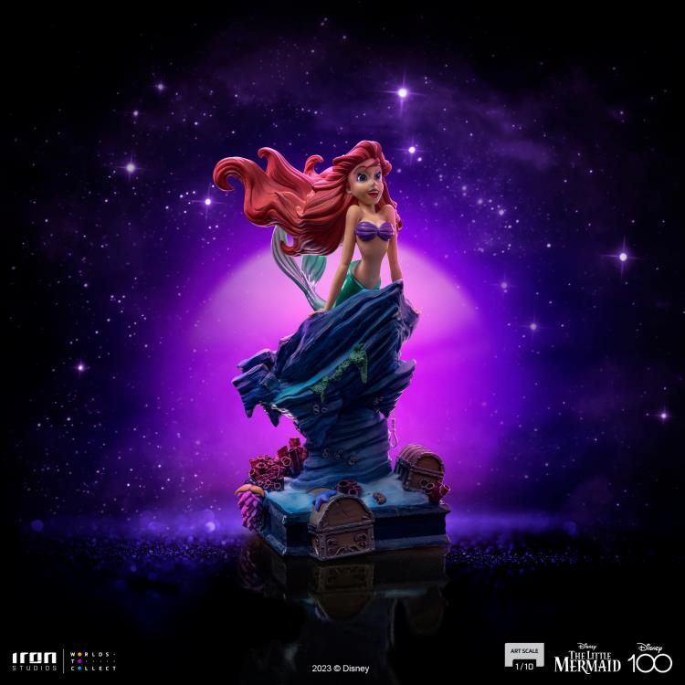 Pre-Order Iron Studios Disney Little Mermaid Ariel Art Scale Statue